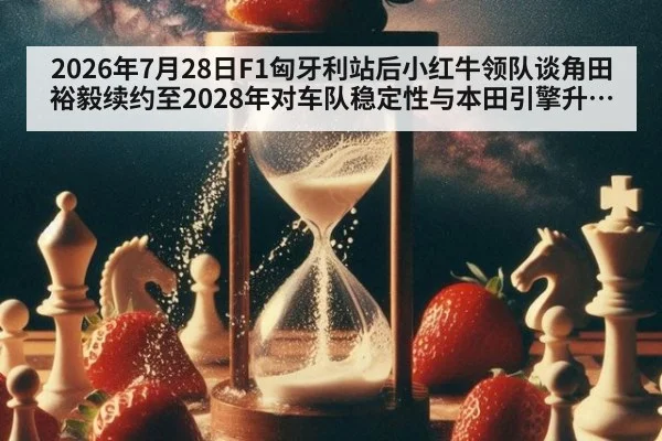 2026年7月28日F1匈牙利站后小红牛领队谈角田裕毅续约至2028年对车队稳定性与本田引擎升级影响